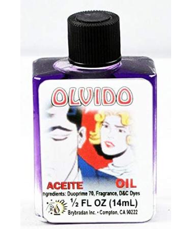 3 PIECES BRYBRADAN FORGET SPIRITUAL OIL OLVIDO ACEITE ESPIRITUAL -1/2 FL OZ 14.7ML