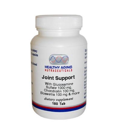 Healthy Aging Nutraceuticals Joint Support W/ Glucosamine Sulfate 1000 Mg Chondroitin 100 Mg Boswellia 100 Mg & More 180 Tablets