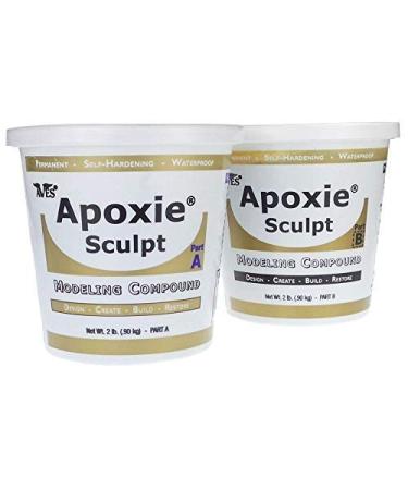 Aves Apoxie Sculpt - 2 Part Modeling Compound (A & B) - 4 Pound, Black - Buy Online on GoSupps.com