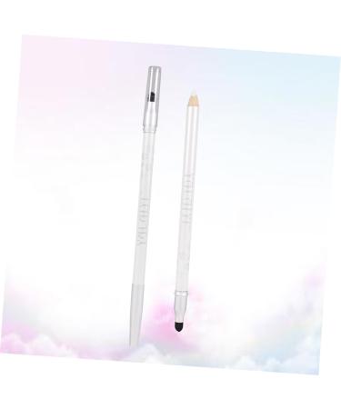 Mipcase Eye Shadow Pen 2pcs Pen Silkworm Lustre Double Eye Head Makeup Shadow Pearly Lying Eye Shadow Pencil 1 count (Pack of 1) Whitex2pcs - Buy Online on GoSupps.com