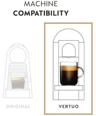 Nespresso Vertuo Double Espresso Scuro 40 Capsules 4x Sleeves of 10 - Buy Online on GoSupps.com