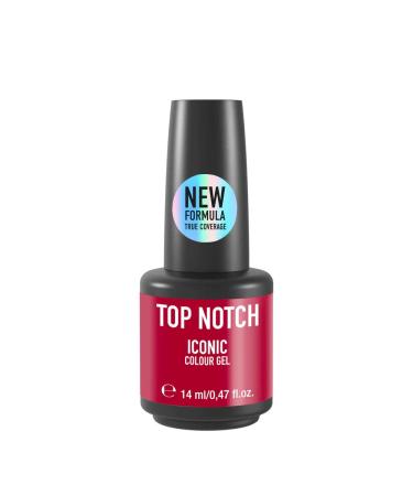 Mesauda Top Notch Iconic 214 Vermilion 14ml - semi-permanent nail polish