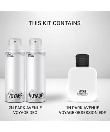 thakor craft Signature Perfume Gift Set for Men 350 ml 2 Deo + 1 Eau De perfume - Buy Online on GoSupps.com