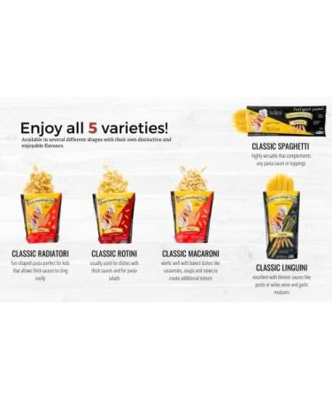 Kaslo Sourdough Pasta Spaghetti Non-GMO Vegan Egg-Free Nut-Free Canadian 454 Bag - Buy Online on GoSupps.com