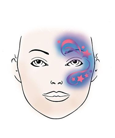 Buy Starry Sky Makeup Stencils | Perfect for Creative Looks | International Shipping - Buy Online on GoSupps.com