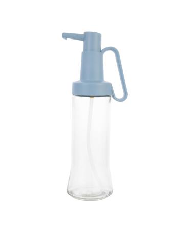 Ciieeo 4pcs Castor Silicone Container Oil Dispenser Bottle Kitchen Oil Bottle Glass Oil Storage Bottle Food Containers Olive Oil Dispenser Soda Glass Kitchen Supplies Multifunction 10.8X7.8X26.9CMx4pcs Bluex4pcs