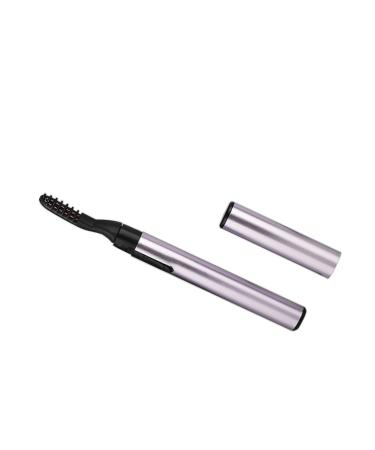 Ipetboom 1pc Electric Heated Eyelash Curler Battery Operated Eyelash Curler Battery Eyelash Curler Electric Eye Curler Rechargeable Battery Hot Eyelash Curler Lasting Purple