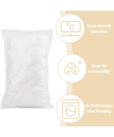 LUNARM 250g Polyester Fiber Fill - Premium White Soft Polyfill Stuffing for Home Decoration, DIY Crafts & Stuffed Toys - 8.82oz - Buy Online on GoSupps.com