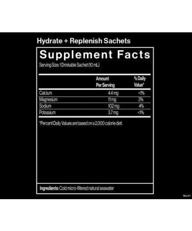 Aprico Hydrate + Replenish Sachets - Ocean Mineral Complex with Magnesium Electrolytes (30 Sachets) - Buy Online on GoSupps.com