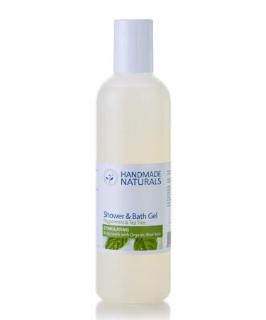 Handmade Naturals Shower and Bath Gel Peppermint and Tea Tree