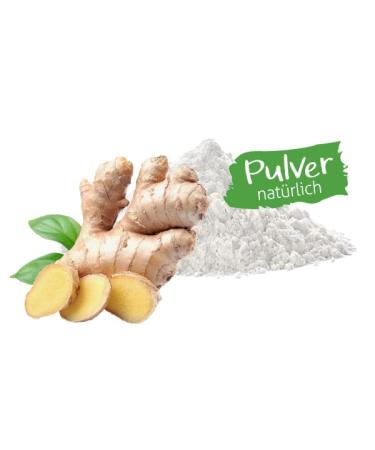 Elli's Flavors Ginger Natural Powder - 100% Vegan Aroma Concentrate for Baking & Cooking | 10g Food Aroma - Buy Online on GoSupps.com