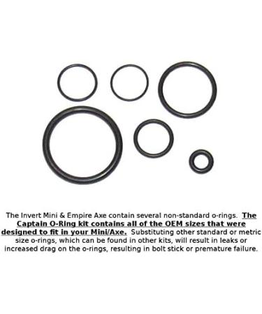 Invert Mini/Empire Axe 3x Oring Rebuild Kit - Essential Maintenance for Paintball Markers - Buy Online on GoSupps.com