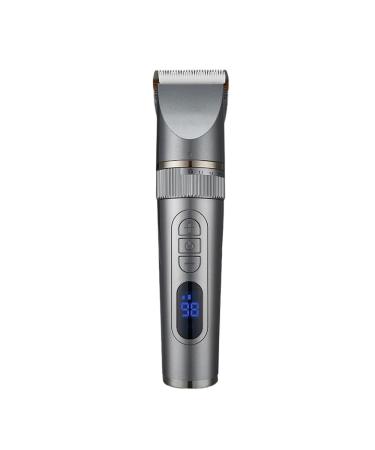 Electric Hair Clipper Set Oil Electric Hair Clipper Shaver Household Electric Hair Clipper 181mm white-Fruit peach5