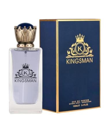 thakor craft KINGSMAN EAU DE PARFUM 100ml | LUXURY LONG LASTING FRAGRANCE | PREMIUM IMPORTED FRAGRANCE SCENT FOR MEN AND WOMEN | PERFUME GIFT SET | ALL OCCASION (Pack of2)