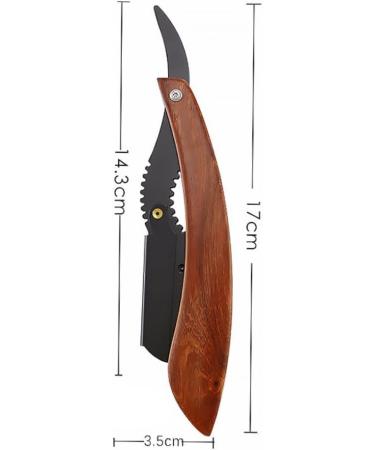 Buy Minkissy Mini Face Razor for Women - Rustproof Steel Rose Wood Shaving Tool for Smooth Facial Hair Removal - Buy Online on GoSupps.com