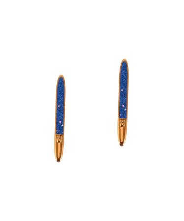 FRCOLOR 2pcs Self Adhesive Mascara Liquid Eyeliner Eyeshadow Pencil Self-adhesive Eye Liner Fake Eyelashes 1 count (Pack of 1) Bluex2pcs