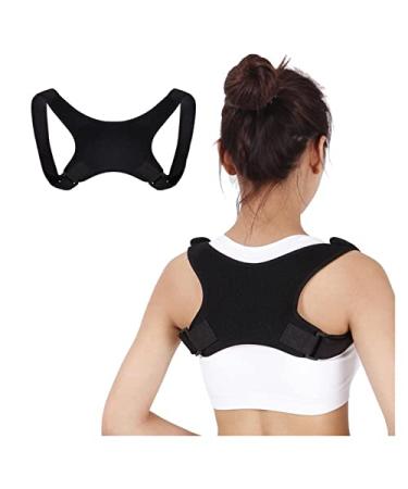 Posture Correction Shoulder Strap Support Belt Men Women Back Posture Corrector Adjustable Therapy Lumbar Brace Spine (Color : Blue Size : Medium) vision Blue M - Buy Online on GoSupps.com