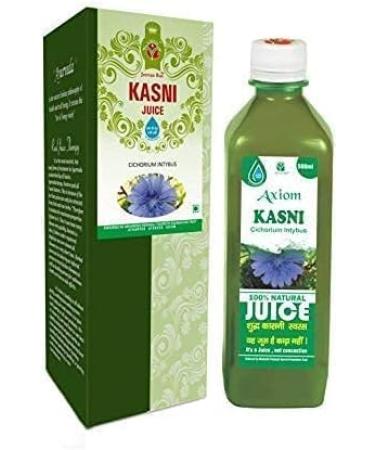  QURA QURA Kasni Juice 500ml | Ayurvedic Juice | WHO-GLP GMP Certified Product | No Colour Added | No Added Sugar - Buy Online on GoSupps.com
