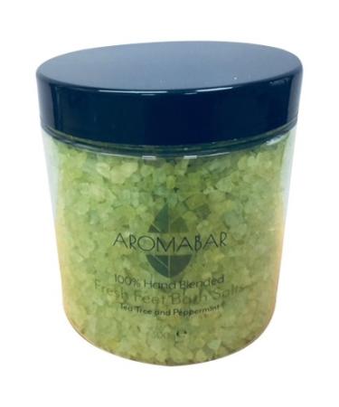 Fresh Feet Dead Sea Bath Salts Foot Soak 300g With Tea Tree & Peppermint Essential Oils