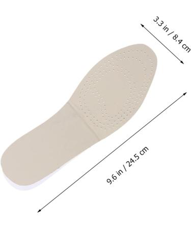 Beaupretty Taller Pad Insoles | Height Enhancing Shoe Inserts for Men & Women | Durable Cushions & Increased Lift Grey Size 2 - Buy Online on GoSupps.com