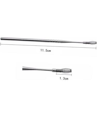 5pcs Ear Pick Kit with Tweezers and Cleaning Tools - Ear Cleaner Set for Ear Wax Removal and Scraper Tool - Buy Online on GoSupps.com