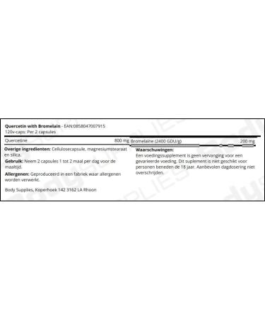 Haya Labs Quercetin with Bromelain 120vcaps - Buy Online on GoSupps.com