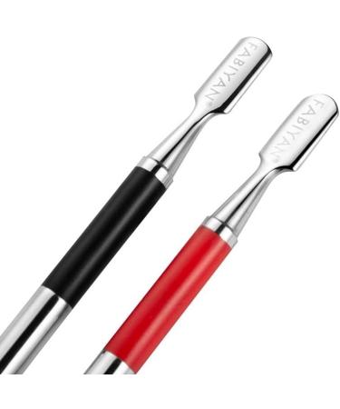 Stainless Steel Nail & Cuticle Care: Precision Toolsfor At-Home Manicures & Pedicures-Expert(Red) - Buy Online on GoSupps.com