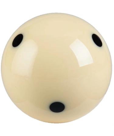 Collapsar Pro-Cup Cue Ball Regulation Size 2-1/4 Pool Training Cue Ball Black Dot