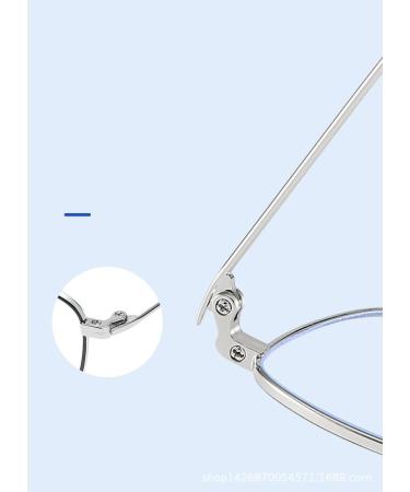 Parwana Robust Reading Glasses +300 | Anti-Blue Light Computer Readers for Men & Women | Glare-Free Flat Light Mirror Presbyopia Glasses - C1 - Buy Online on GoSupps.com