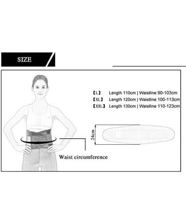 Webviktory Back Ribbon Support Belt | Lumbar Pain Relief & Posture Correction for Men & Women | XXL (110-123 cm) Blue - Buy Online on GoSupps.com