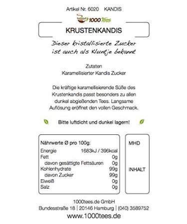 Crust Rock Candy - Brown Thick Sugar Rock Candy 400g | Sweet Treats for International Shipping - Buy Online on GoSupps.com