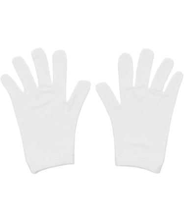 Edenswear Tencel Moisturizing Gloves for Children with Zinc & Eczema - Size M White | Soothing Relief for Sensitive Skin - Buy Online on GoSupps.com
