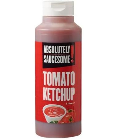 Absolutely Saucesome Tomato Ketchup/Tomato Sauce 1 L Restaurant Quality - Buy Online on GoSupps.com