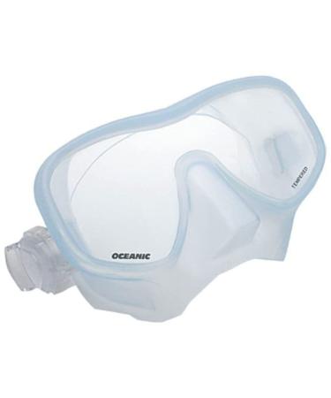Oceanic Shadow Frameless Dive Mask, (Great for Scuba Diving and Snorkeling) Regular Clear