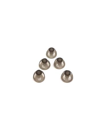Smoky Gray Hearing Aid Domes - Comfortable Ear Tips for BTE Sound Amplifier - Invisible 8mm Size - Pack of 5 - Buy Online on GoSupps.com