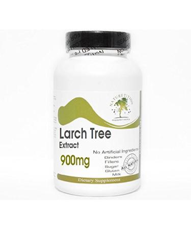 Naturetition Supplements Larch Tree Extract 900mg Arabinogalactan (AG) 90 Capsules - No Additives