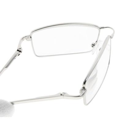 Eyekepper Spring Hinges Reading Glasses - Flexible Memory Titanium Bridge for Men & Women (+1.75 Silver) - International Shipping Available - Buy Online on GoSupps.com