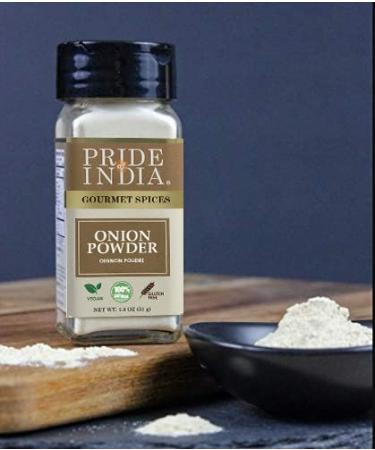 Pride of India Onion Fine Ground Gourmet Spice 8 oz. Jar - Pantry Essential for Flavorful Cooking - Buy Online on GoSupps.com