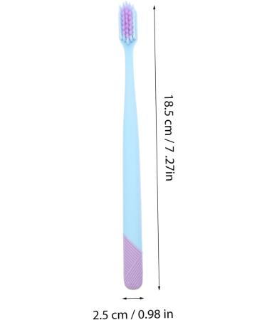 Magiclulu Soft Toothbrush Set - 10 Portable Manual Toothbrushes for Travel & Home - Compact Gentle Bristles for Adults - Buy Online on GoSupps.com