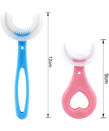 U-Shaped Toothbrush for Kids | Blue | Ages 6-12 | International Shipping Available - Buy Online on GoSupps.com