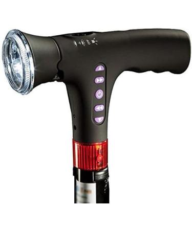 Walking Sticks for Elderly Crutches with Black Light Retractable Walking Stick Retractable Range of 64 Cm -97 Cm Interesting - Buy Online on GoSupps.com