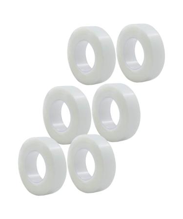 6 Roles Medical adhesive tape Club material adhesive tape put on bandage tape made of hydrogel bandage for wounds wound association eyelash band wound patch patch white