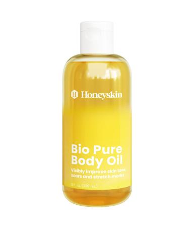 Bio Pure Oil Skincare Oil - Vitamin E Oil for Skin - Body and Face Oil for Women - With Omega 3 for Stretch Mark and Acne Scar - Belly Oil for Pregnancy and Skin Moisturizer - Body Oil for Dry Skin 8 Fl Oz (Pack of 1)