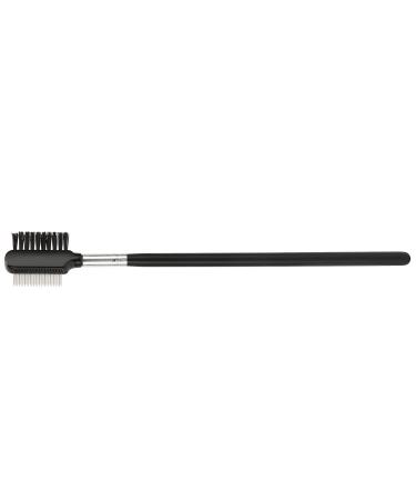 Verdant Touch Eyebrow Brush Stainless Steel Eyebrow Eyelashes Brush Comb Dual-Use Makeup Tool
