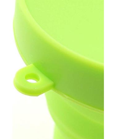 Buy Mini Foldable Menstrual Cup - 170ml Heat-Insulating & Reusable for Camping & Hiking (Green) - Eco-Friendly Period Solution - Buy Online on GoSupps.com