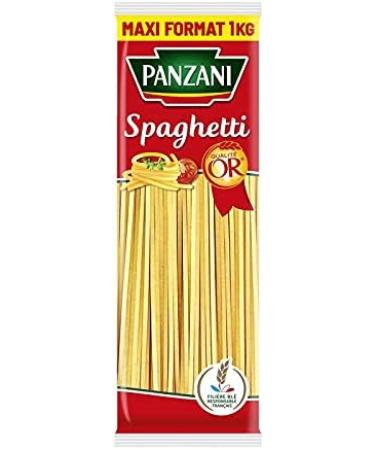  PANZANI PANZANI - Spaghetti Pasta 1kg - Pack of 4 - Buy Online on GoSupps.com