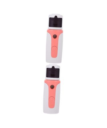 Beavorty 2 Sets Hydrating instrument portable steamer nano facial mister mini humidifier facial steamers 10X3.3cmx2pcs Pinkx2pcs
