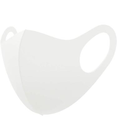 Riou Face Mask with Motif - Washable Reusable Cotton Breathable Mouth & Nose Protection Scarf for Men & Women (White) - International Shipping Available - Buy Online on GoSupps.com