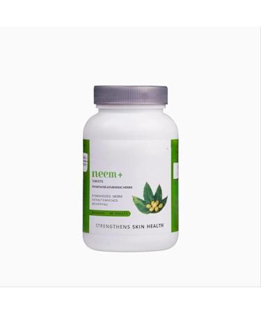 Neem 60 Tablets Promotes Skin Health Natural Purifier Control Acne & Dark spot (Pack of 1)