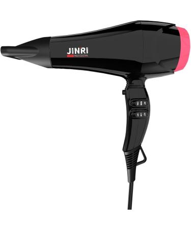 Buy JINRI 1875W AC Ionic Hair Dryer - Lightweight Powerful Blow Dryer with 2 Speeds & 3 Heat Settings - International Shipping Available - Buy Online on GoSupps.com